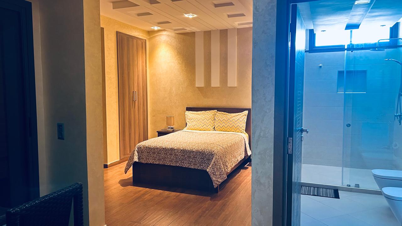 Habitación con dos camas